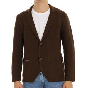 GIACCA IN MAGLIA MARRONE